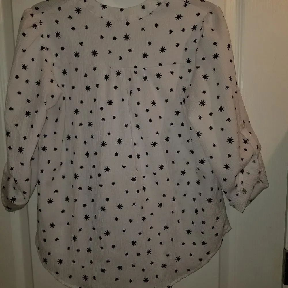 CAMISOLE TOP WHITE/BLACK TOP - Picture 8 of 15